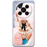 Прозорий чохол BoxFace Nubia V70 Max Travel Girl