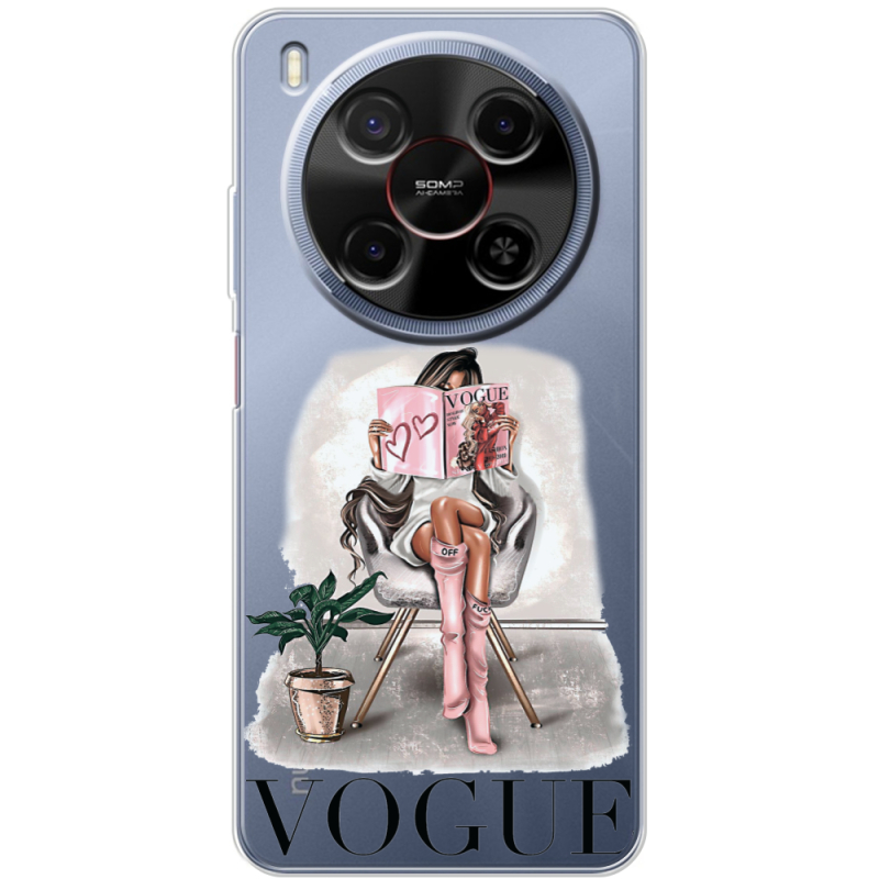 Прозорий чохол BoxFace Nubia V70 Max VOGUE