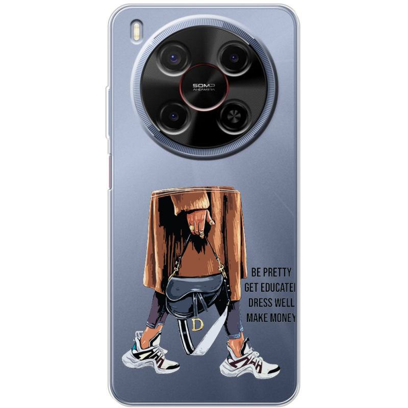 Прозорий чохол BoxFace Nubia V70 Max Motivation