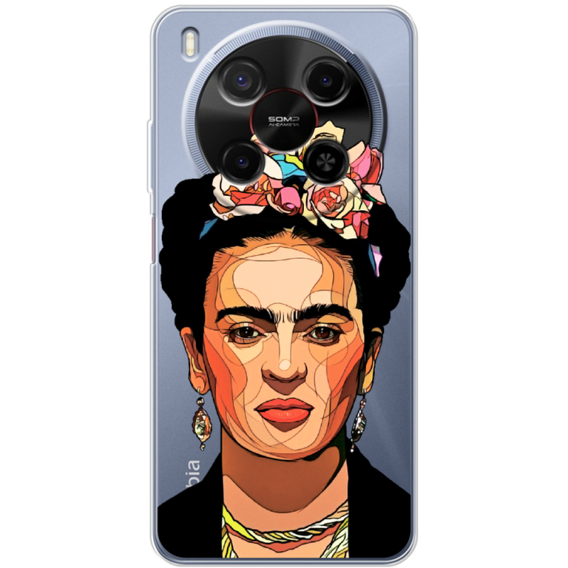 Прозорий чохол BoxFace Nubia V70 Max Фрида Кало