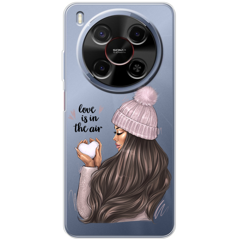 Прозорий чохол BoxFace Nubia V70 Max love is in the air