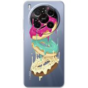 Прозорий чохол BoxFace Nubia V70 Max Donuts