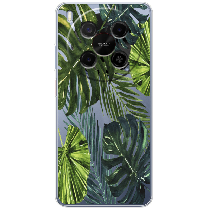 Прозорий чохол BoxFace Nubia V70 Max Palm Tree