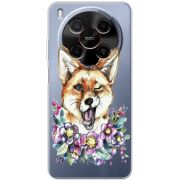 Прозорий чохол BoxFace Nubia V70 Max Winking Fox