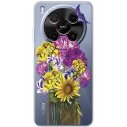 Прозорий чохол BoxFace Nubia V70 Max My Bouquet