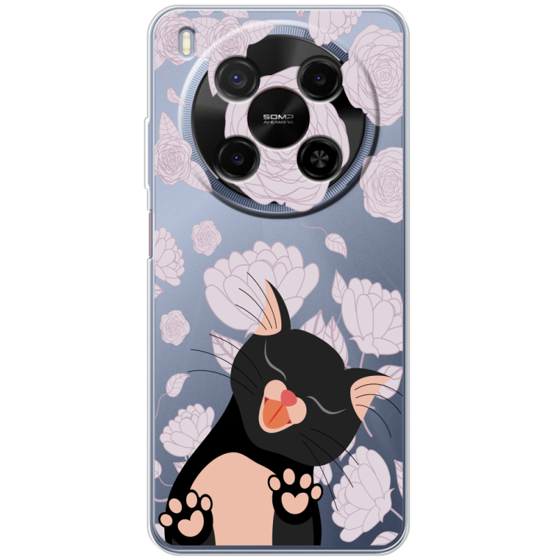 Прозорий чохол BoxFace Nubia V70 Max Meow