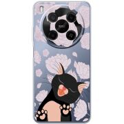 Прозорий чохол BoxFace Nubia V70 Max Meow