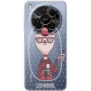 Прозорий чохол BoxFace Nubia V70 Max Good Morning