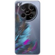 Прозорий чохол BoxFace Nubia V70 Max Feathers