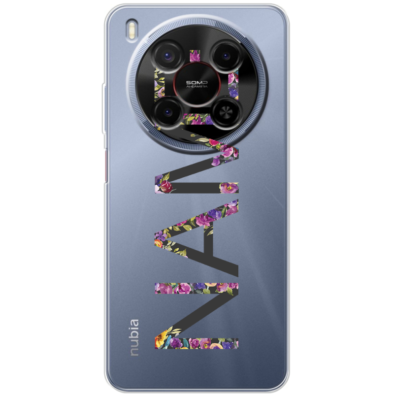 Прозорий чохол BoxFace Nubia V70 Max Именной