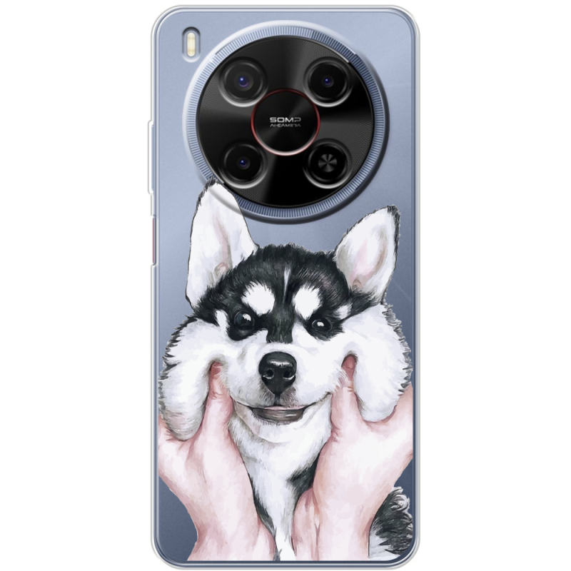 Прозорий чохол BoxFace Nubia V70 Max Husky