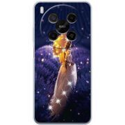Чохол зі стразами Nubia V70 Max Girl with Umbrella