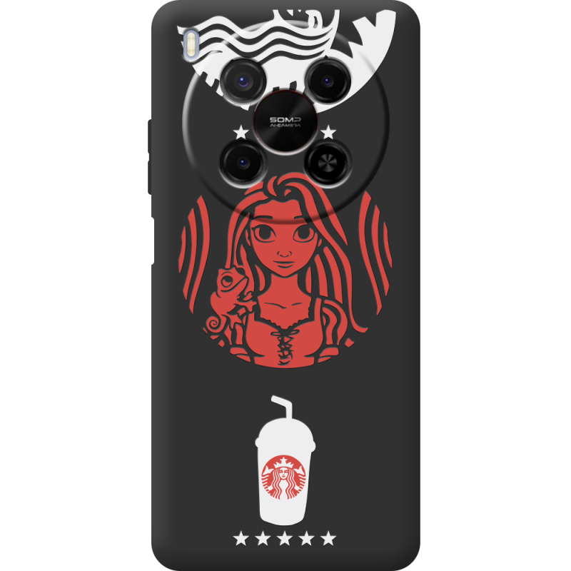 Чорний чохол BoxFace Nubia V70 Max RedWhite Coffee