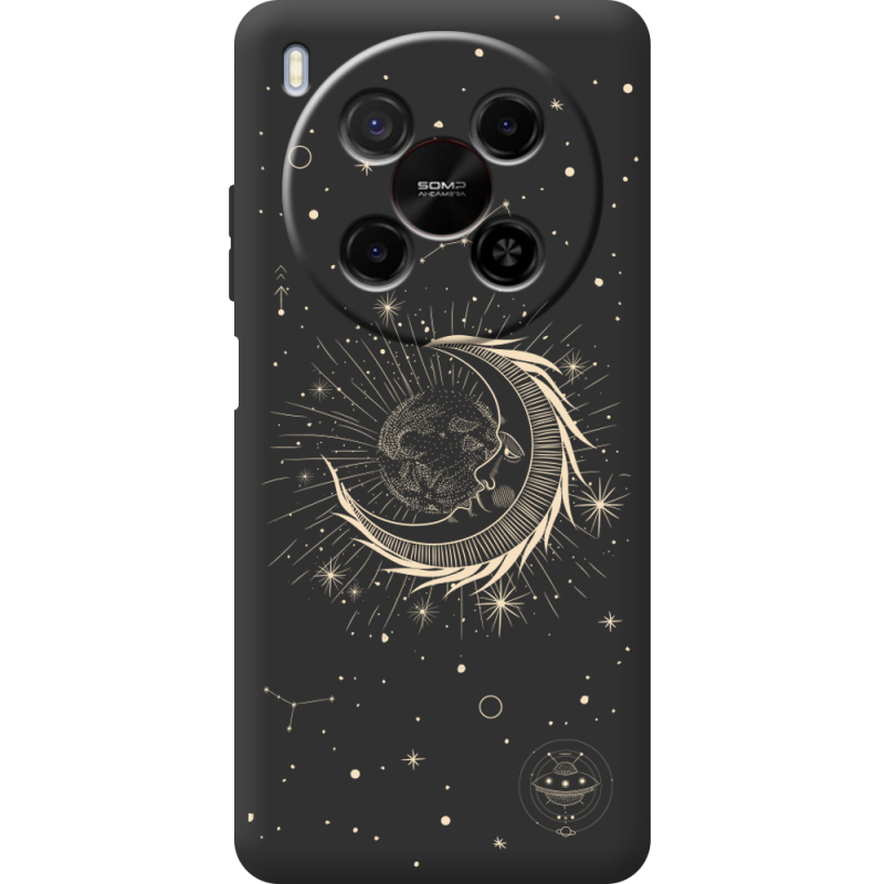 Чорний чохол BoxFace Nubia V70 Max Moon