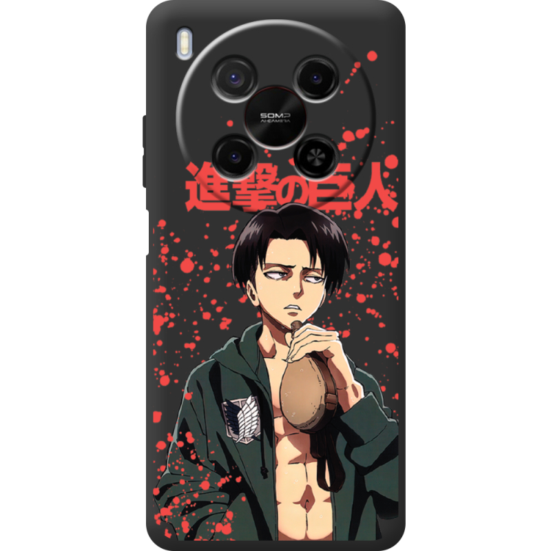 Чорний чохол BoxFace Nubia V70 Max Атака Титанов Леви