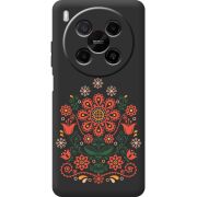 Чорний чохол BoxFace Nubia V70 Max Ukrainian Ornament