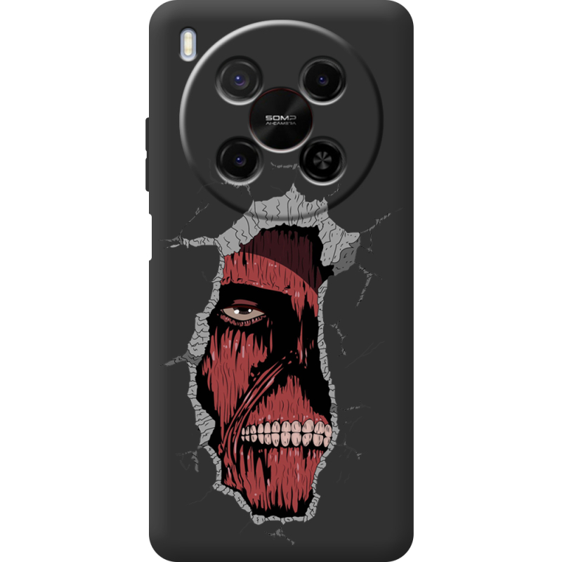 Чорний чохол BoxFace Nubia V70 Max Нападение на Титана