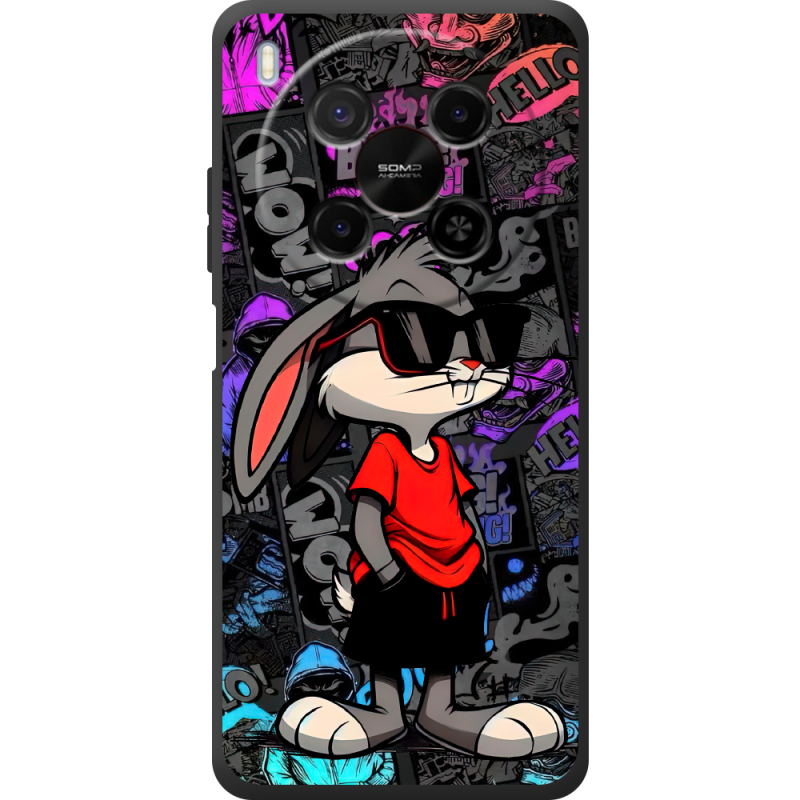 Чорний чохол BoxFace Nubia V70 Max Малий вухань