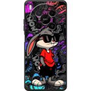 Чорний чохол BoxFace Nubia V70 Max Малий вухань