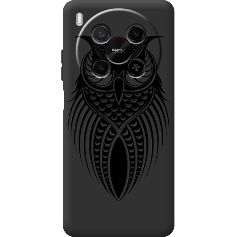 Чорний чохол BoxFace Nubia V70 Max Owl