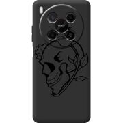 Чорний чохол BoxFace Nubia V70 Max Skull and Roses