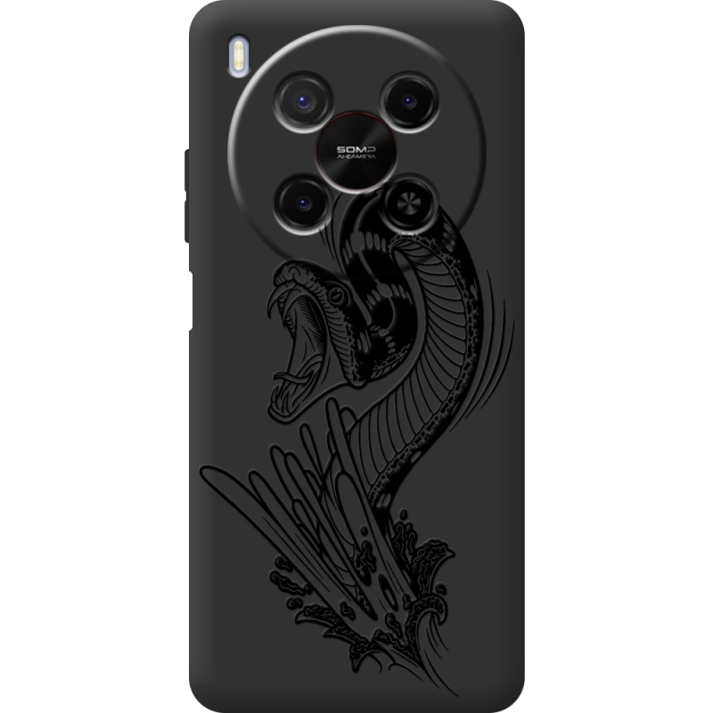 Чорний чохол BoxFace Nubia V70 Max Snake