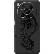 Чорний чохол BoxFace Nubia V70 Max Snake