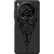 Чорний чохол BoxFace Nubia V70 Max Hugin and Munin