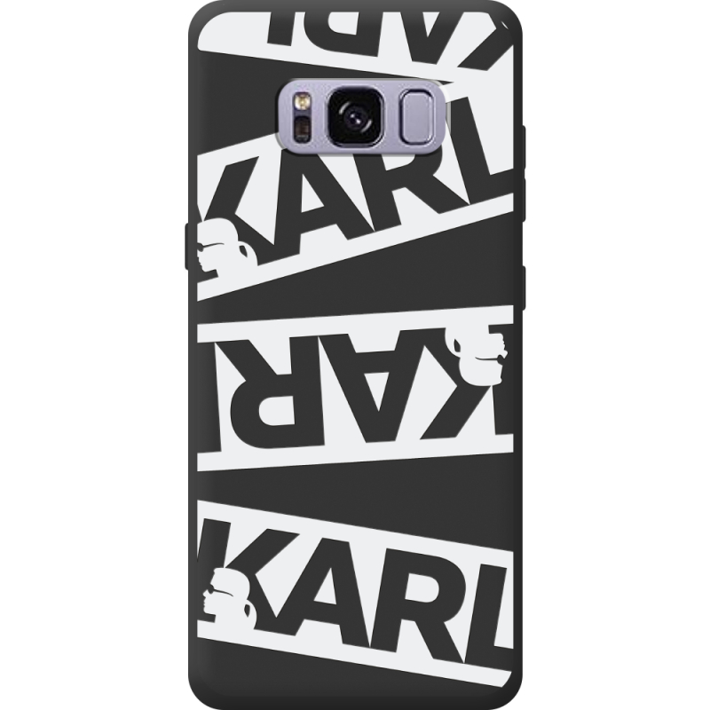 Чорний чохол BoxFace Samsung Galaxy S8 (G950) White Karl