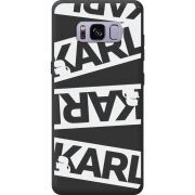 Чорний чохол BoxFace Samsung Galaxy S8 (G950) White Karl