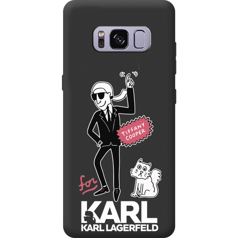 Чорний чохол BoxFace Samsung Galaxy S8 (G950) For Karl