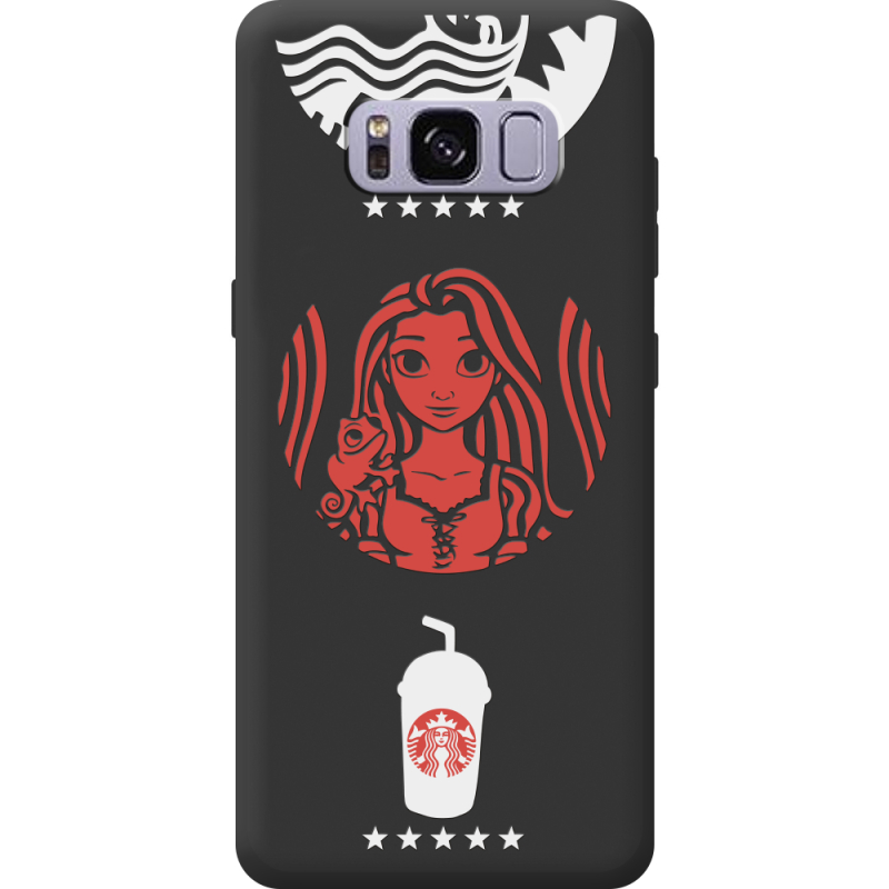 Чорний чохол BoxFace Samsung Galaxy S8 (G950) RedWhite Coffee