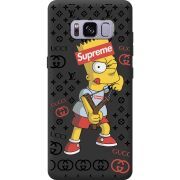 Чорний чохол BoxFace Samsung Galaxy S8 (G950) Yellow Fun