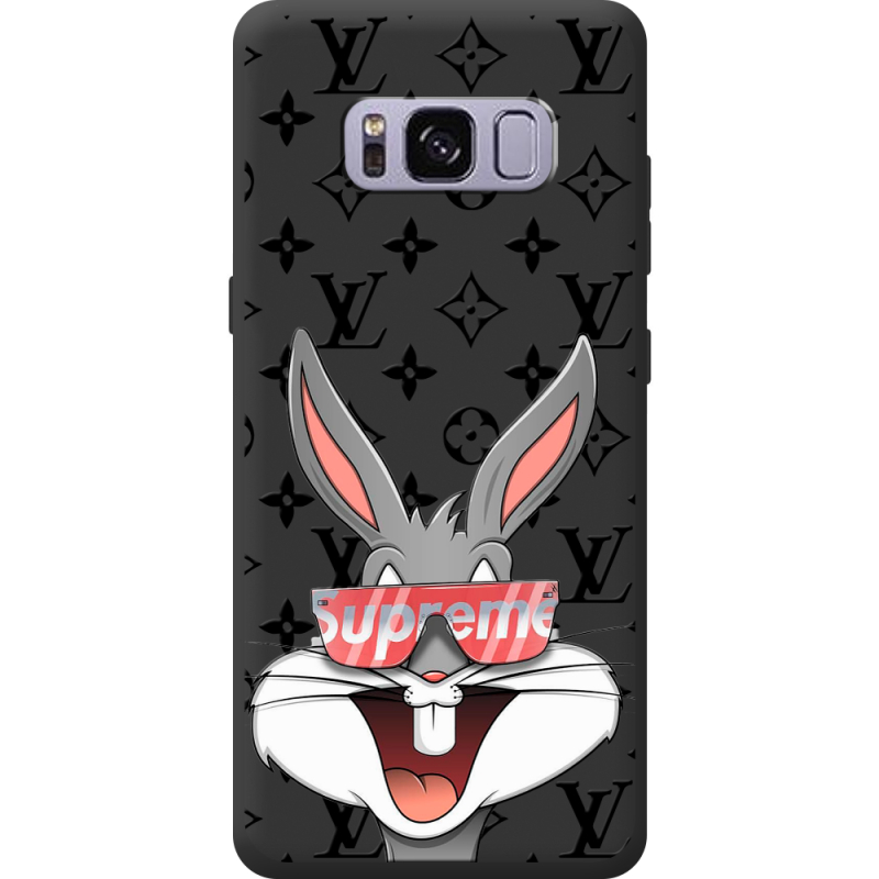 Чорний чохол BoxFace Samsung Galaxy S8 (G950) looney bunny