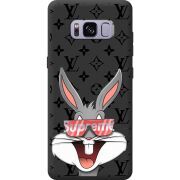 Чорний чохол BoxFace Samsung Galaxy S8 (G950) looney bunny