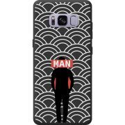 Чорний чохол BoxFace Samsung Galaxy S8 (G950) Man Pattern