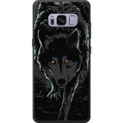 Чорний чохол BoxFace Samsung Galaxy S8 (G950) Wolf