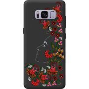 Чорний чохол BoxFace Samsung Galaxy S8 (G950) 3D Ukrainian Muse