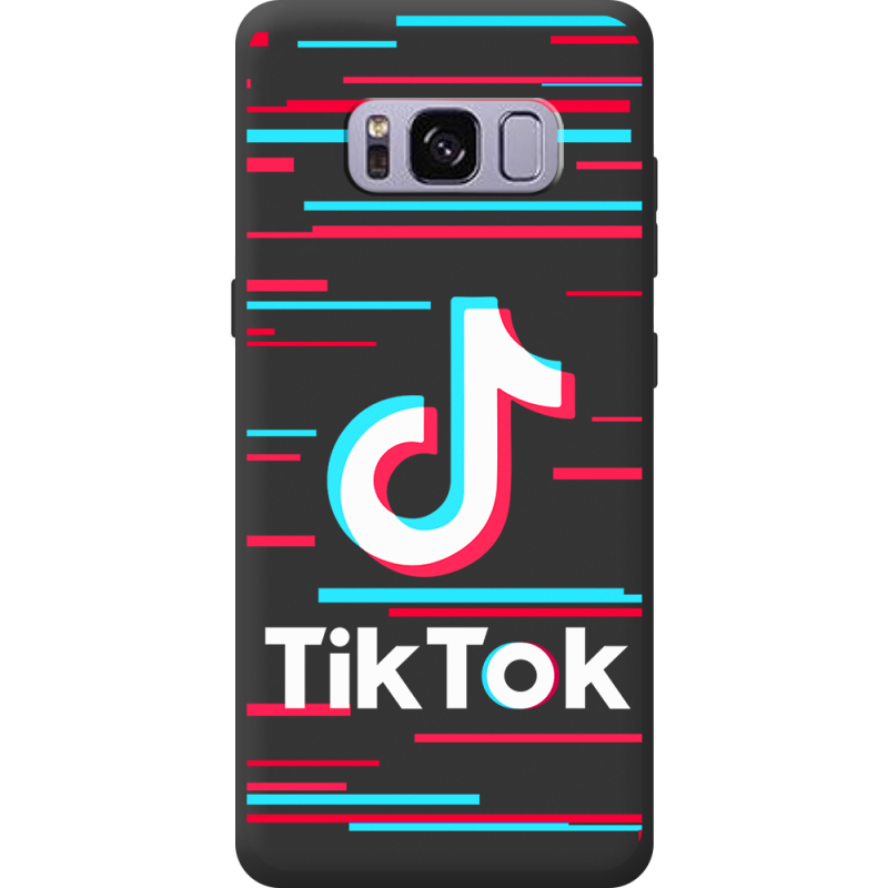 Чорний чохол BoxFace Samsung Galaxy S8 (G950) Tik Tok