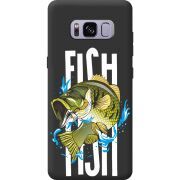 Чорний чохол BoxFace Samsung Galaxy S8 (G950) Fish