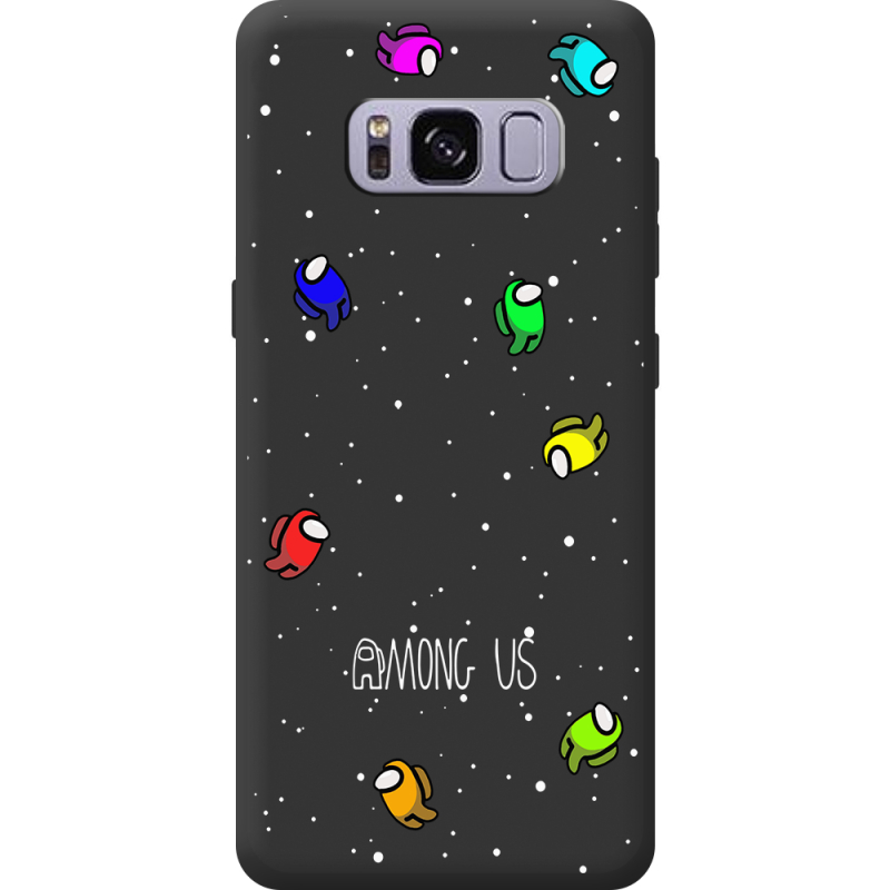 Чорний чохол BoxFace Samsung Galaxy S8 (G950) Among Us Invisible