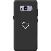 Чорний чохол BoxFace Samsung Galaxy S8 (G950) My Heart