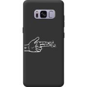 Чорний чохол BoxFace Samsung Galaxy S8 (G950) Pew Pew