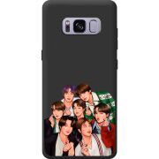 Чорний чохол BoxFace Samsung Galaxy S8 (G950) BTS