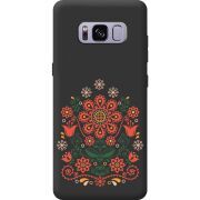 Чорний чохол BoxFace Samsung Galaxy S8 (G950) Ukrainian Ornament