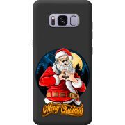 Чорний чохол BoxFace Samsung Galaxy S8 (G950) Cool Santa