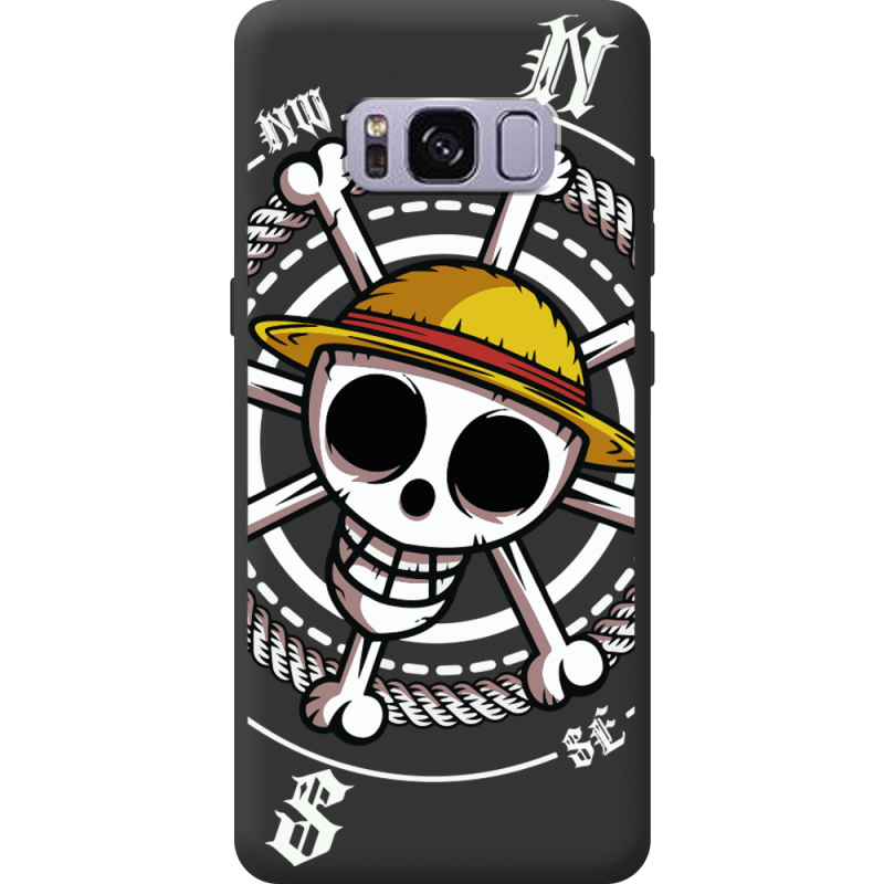 Чорний чохол BoxFace Samsung Galaxy S8 (G950) One Piece Компас