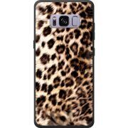 Чорний чохол BoxFace Samsung Galaxy S8 (G950) Леопардовий