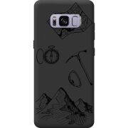 Чорний чохол BoxFace Samsung Galaxy S8 (G950) Mountains