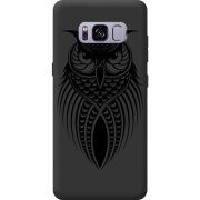 Чорний чохол BoxFace Samsung Galaxy S8 (G950) Owl